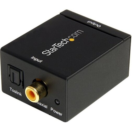 StarTech.com Convertisseur audio coaxial numérique ou Toslink optique SPDIF vers RCA stéréo