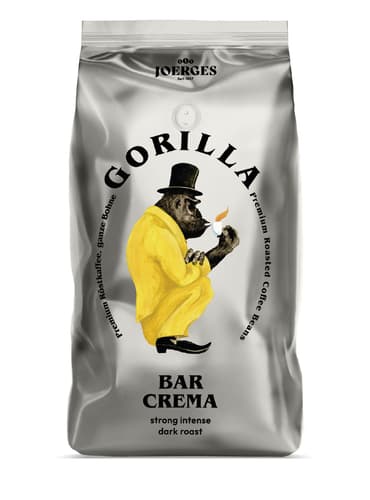 Gorilla Espresso Bar Crema ganze Bohne