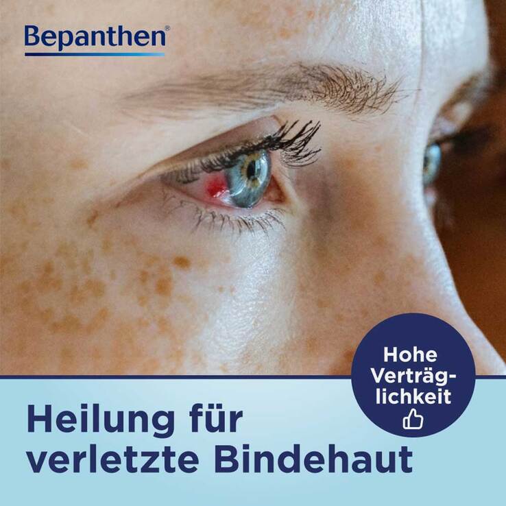 Bepanthen Augen- und Nasensalbe zur Förderung der Wundheilung, 10 g