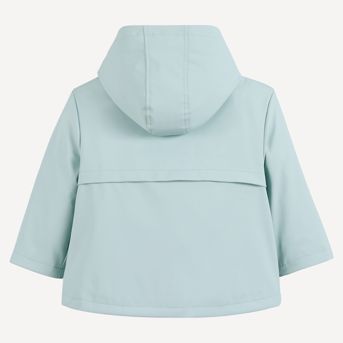 COLEÇÕES LA REDOUTE<br>Capa de chuva com capuz e forro de malha de algodão
