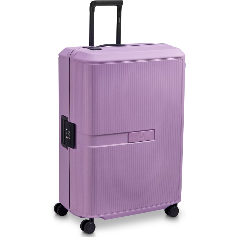 Delsey Valise 4 doubles roues 77 cm - Color Block Hardside lavande