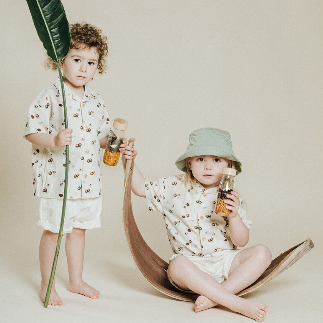 Petit boum sensorische fles sound - monkey