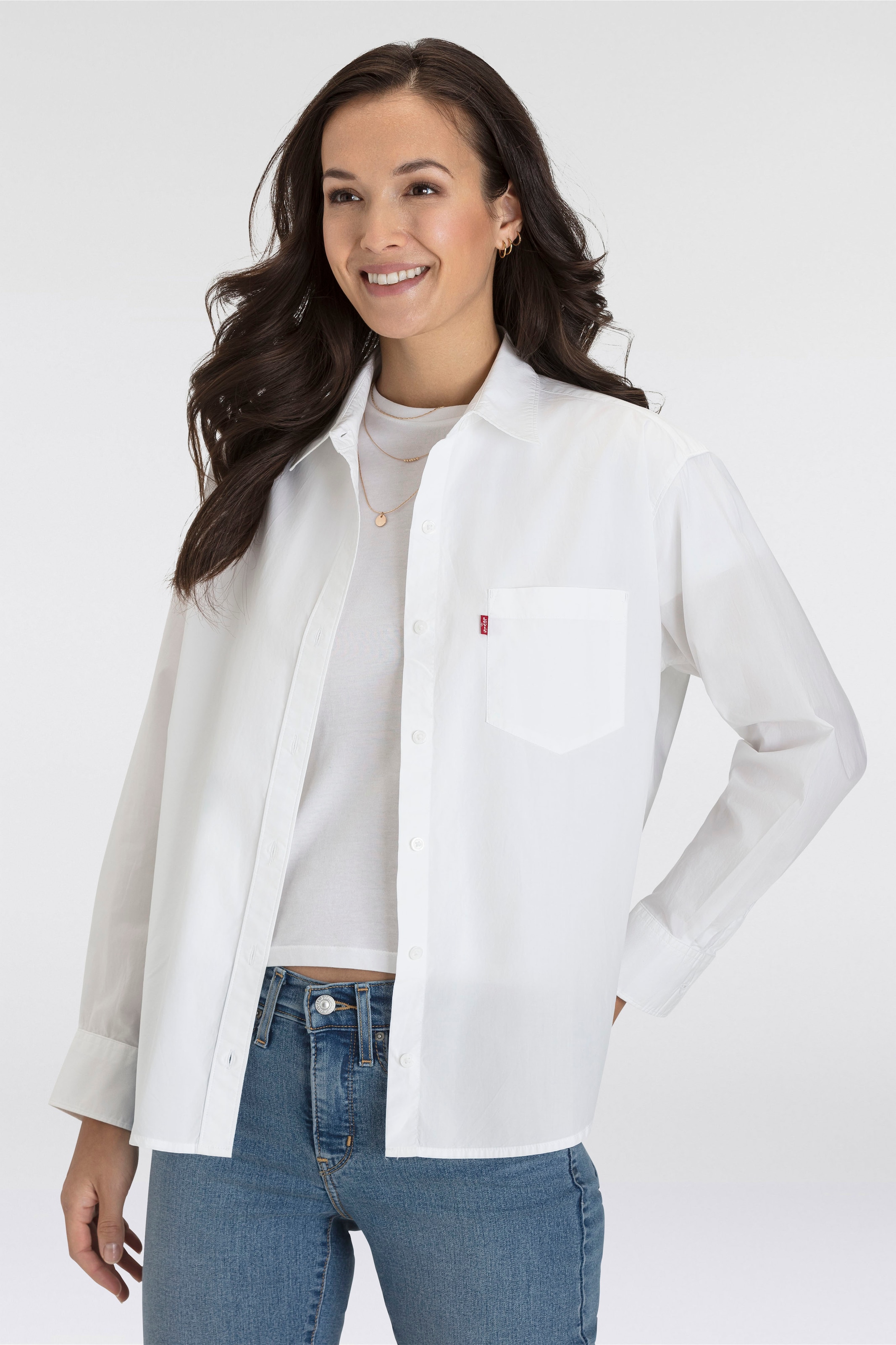 Levi's® Jeansbluse »HARLIE NEW BF S«, mit Brusttasche