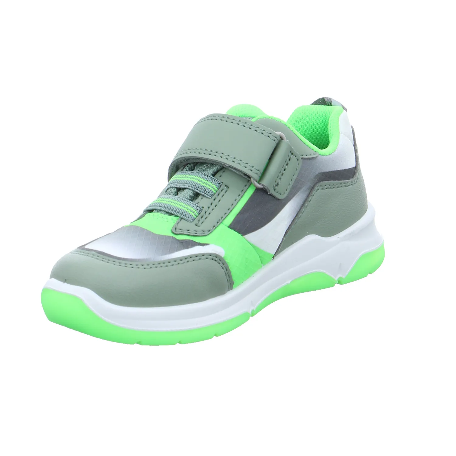 SUPERFIT Kleinkinder-Sport -Halbschuh Grün Textil  Sneaker
