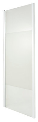 Paroi de douche fixe Cooke & Lewis Onega sérigraphiée 70 cm
