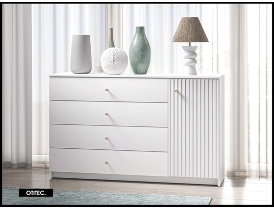 OTITEC - Commode - h.85 x l.134 x p.40 cm - lucia
