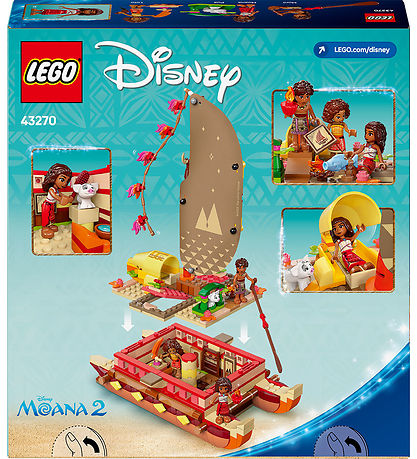 LEGO® Disney - Vaiana 2 - Vaianas Abenteuerfloß 43270 - 529 Teil