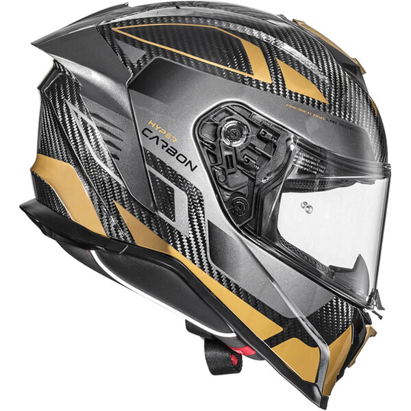 premier - Casque Hyper Carbon TK Carbone / Or / Argent