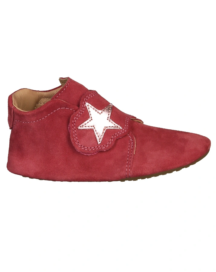 Klett-Krabbelschuhe PAPAGENO - STERN in pink