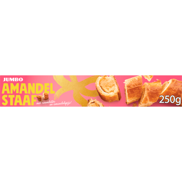 Jumbo Roomboter Amandelstaaf met Amandelspijs 250 g