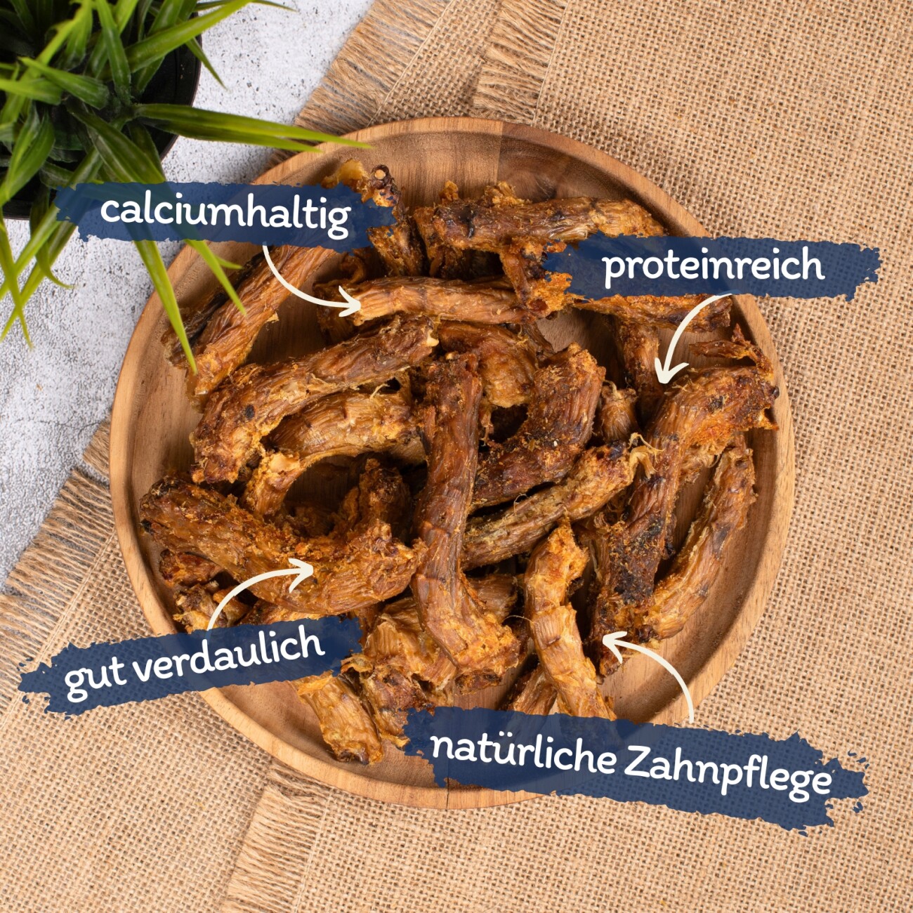 Lyra Pet Hühnerhälse 1 kg