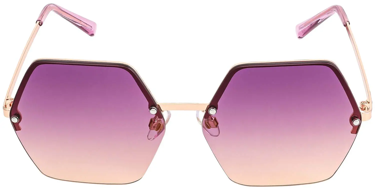 Sonnenbrille -  Octagonal Purple
