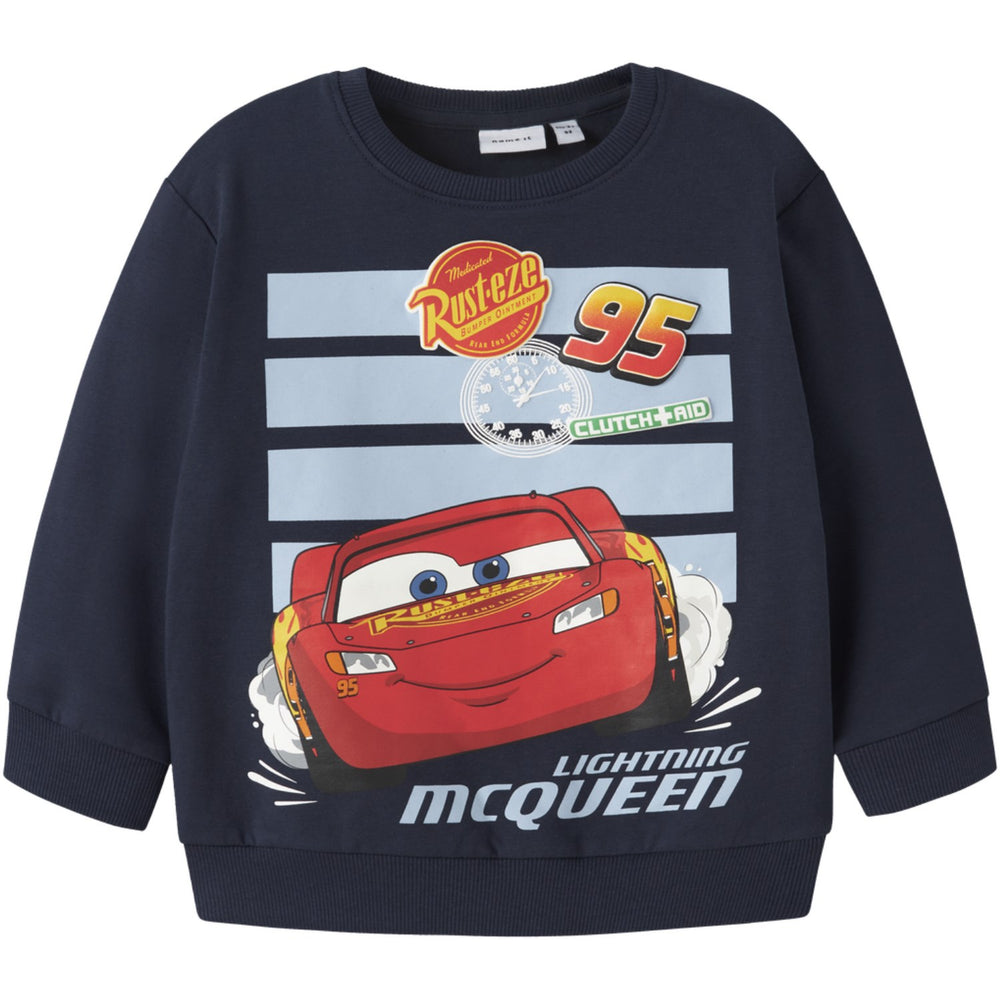 Køb Name It Navy Blazer Nmmfranzi Cars Nreg Sweat Bru Wdi