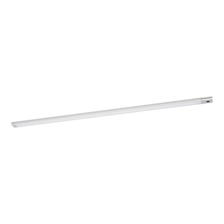 Réglette sous meuble à détection Menezes LED intégrée blanc neutre IP20 900lm 15W L.88,5xl.4,2xH.1cm chrome GoodHome