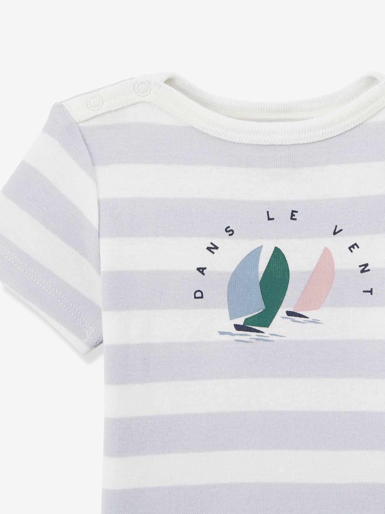 Camiseta infantil com decote canoa
