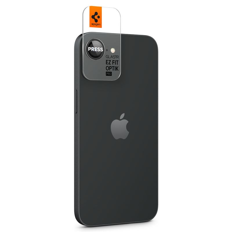 (2er Set) iPhone 16e Glas Tr EZ Fit Optik Pro Kamera Objektiv Protector Panzer Glas Case Friendly (AGL09279)