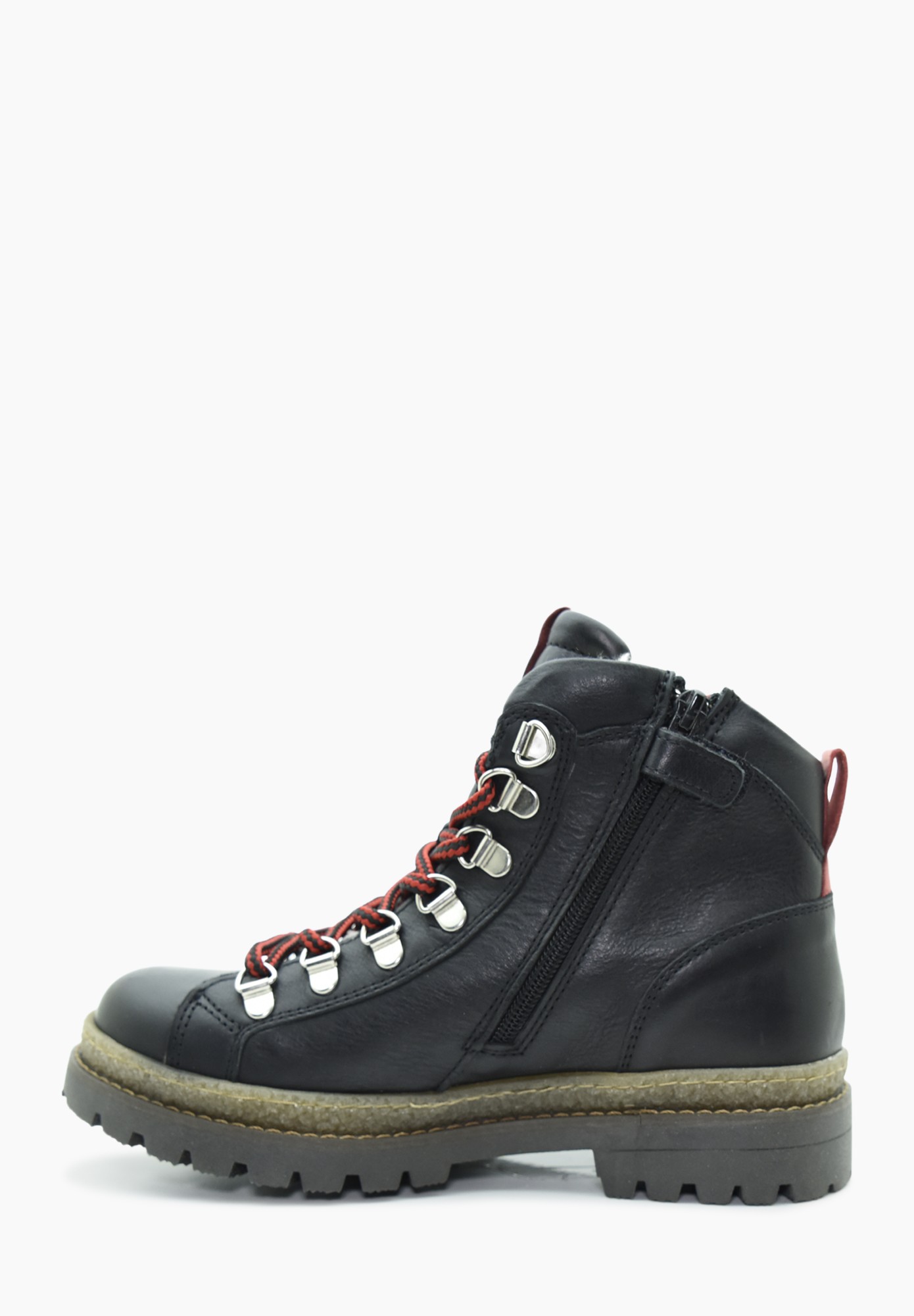 Alps sport TEX Wollfutter Junior Schwarz