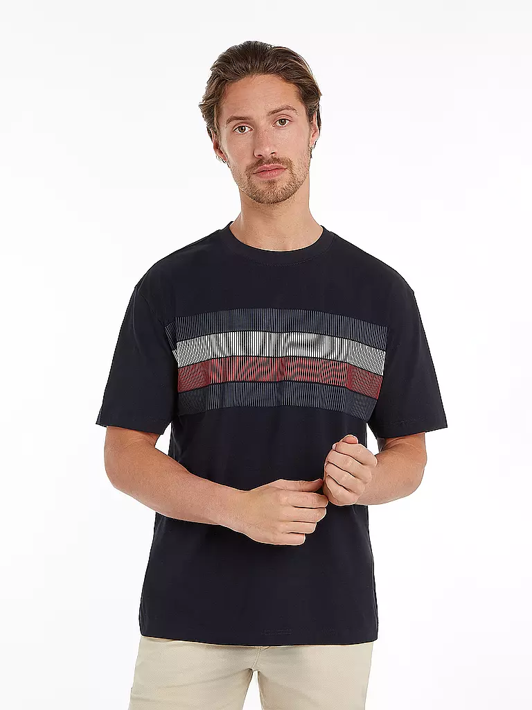 TOMMY HILFIGER T-Shirt dunkelblau