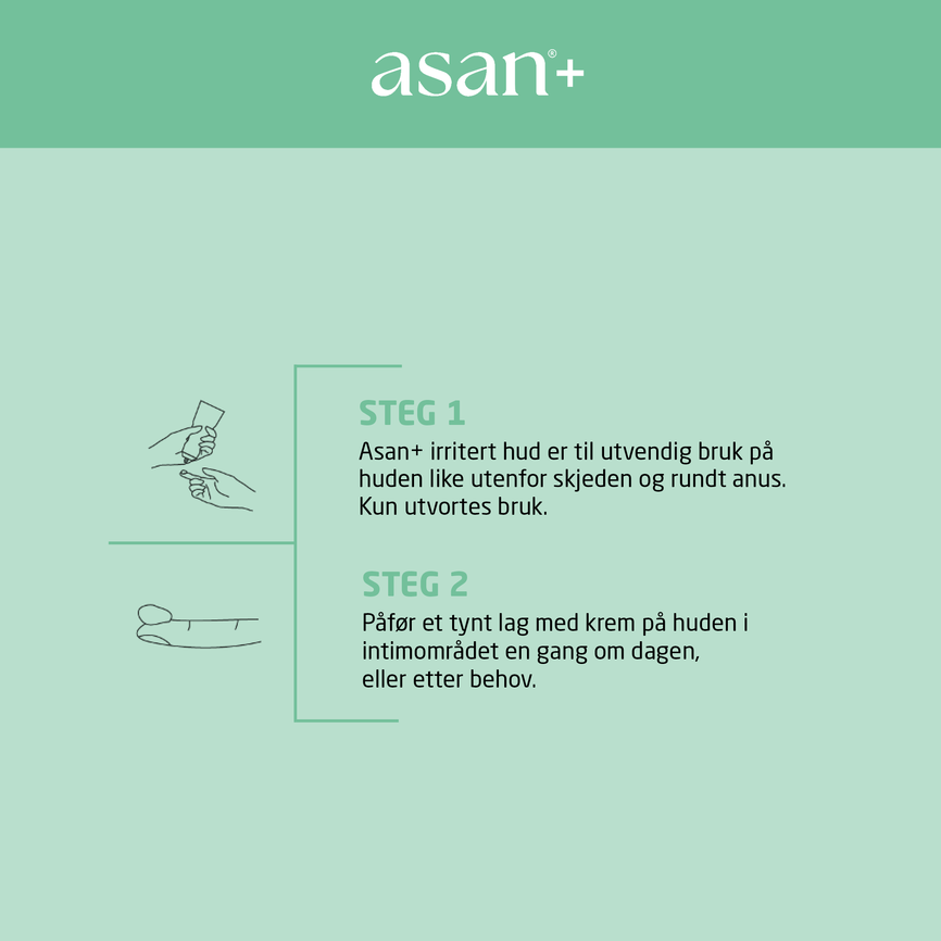 Asan  irritert hud 50 g