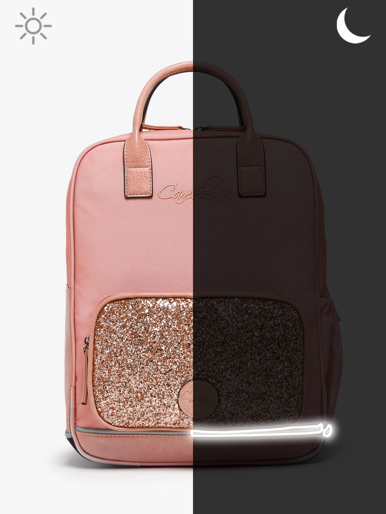 Sac  dos 2 compartiments CAMELEON