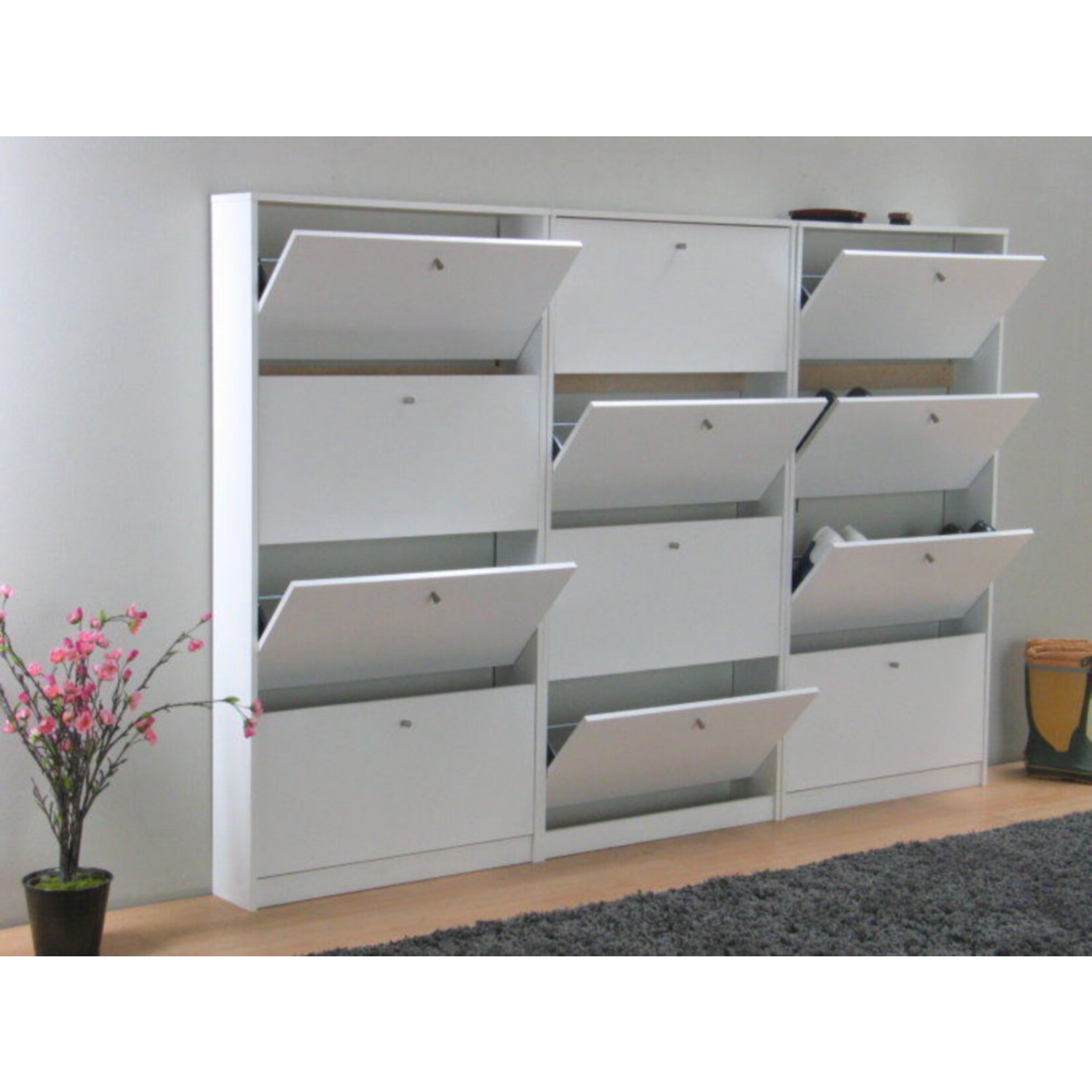 XXL Schuhschrank Escape Schuhkipper Dielen Flur Schrank Schuhkipper Garderobe