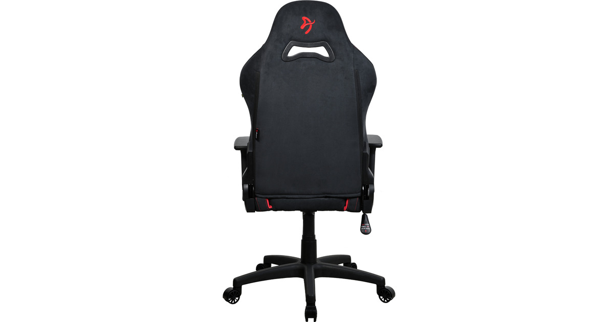 ArozziTorretta Supersoft - Black/Red gamestoel  (Zwart/rood)