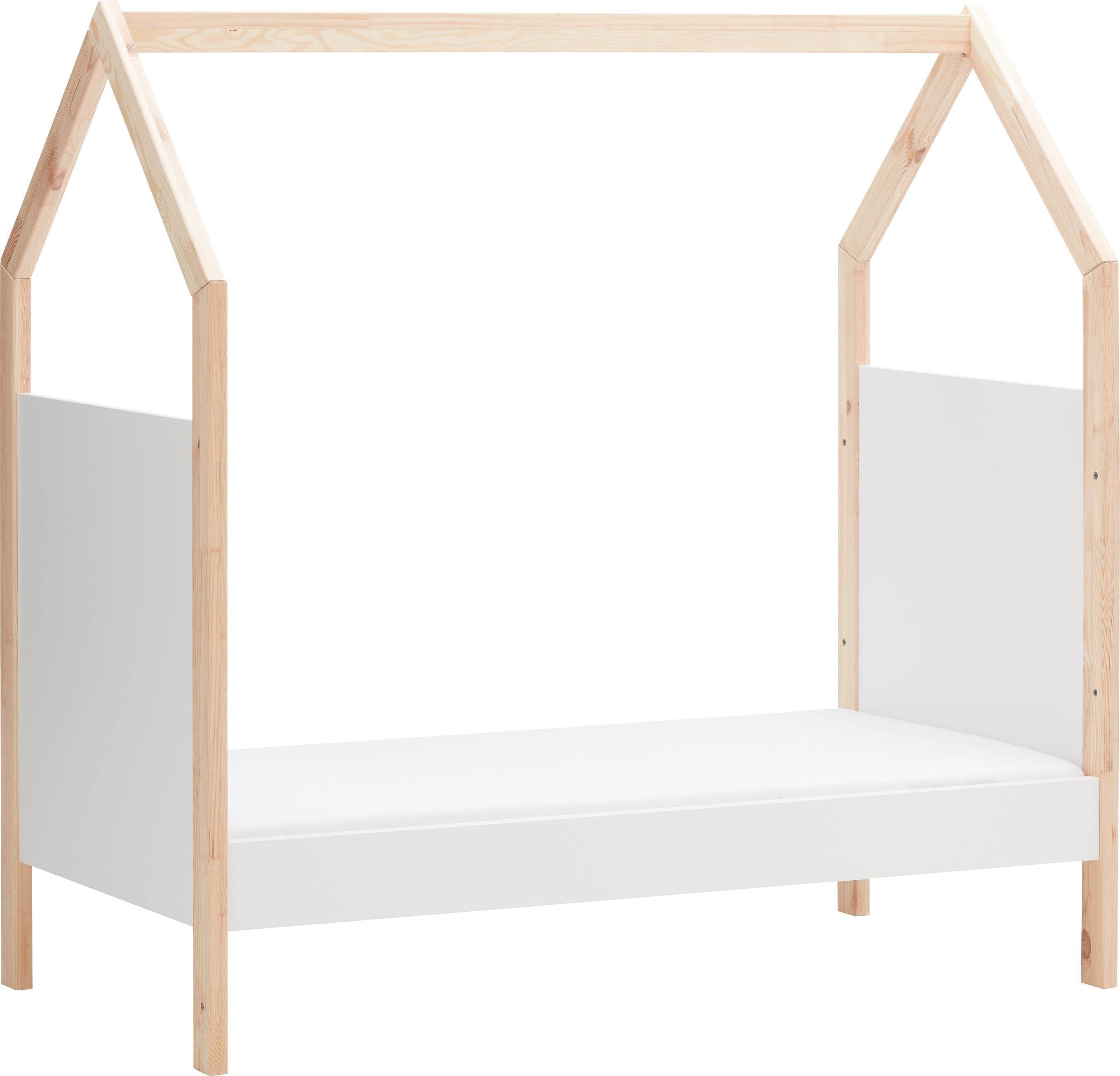 MIO Babybett - Weiss / B: 77.0 cm x T: 146.0 cm x H: 146.0 cm