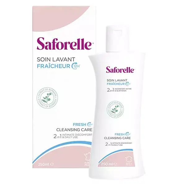 Saforelle Care & Hygiene Gel de Limpeza Facial 12h - 250ml