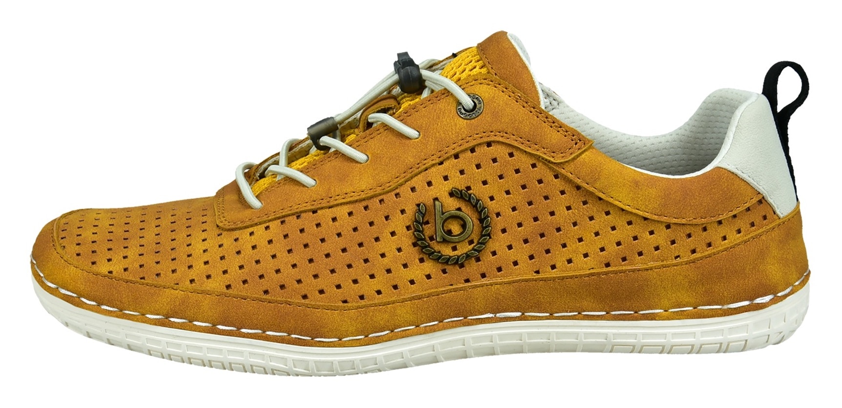 bugatti Slip-On Sneaker  , Freizeitschuh, Halbschuh, Slipper mit Lochmuster
