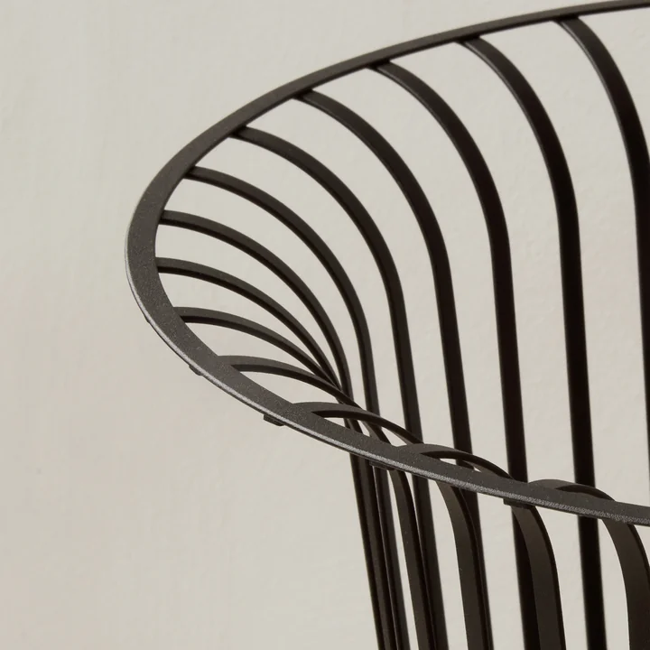 Audo - Ribbon Korb, elfenbein
