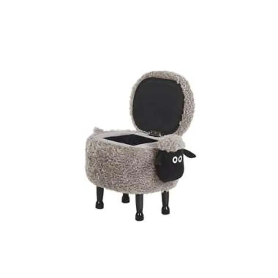 SHEEP - Hocker - Grijs - Polyester