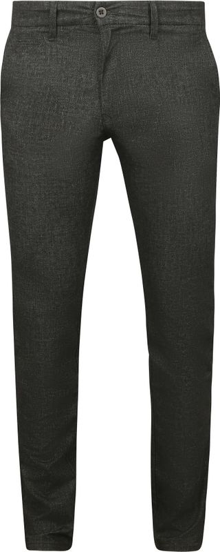 Mac Broek Lennox Melange Antraciet