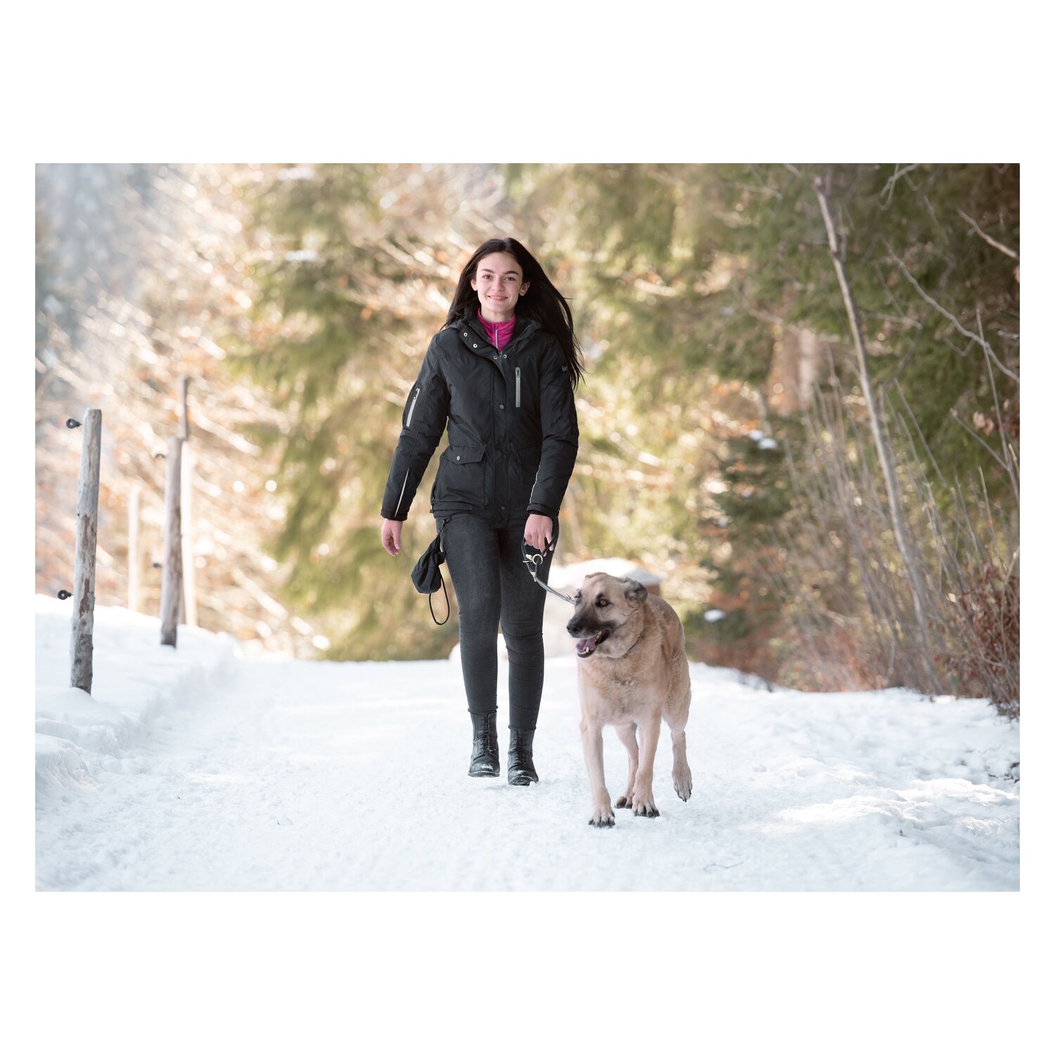 black forest Multifunktions-Outdoorjacke - black