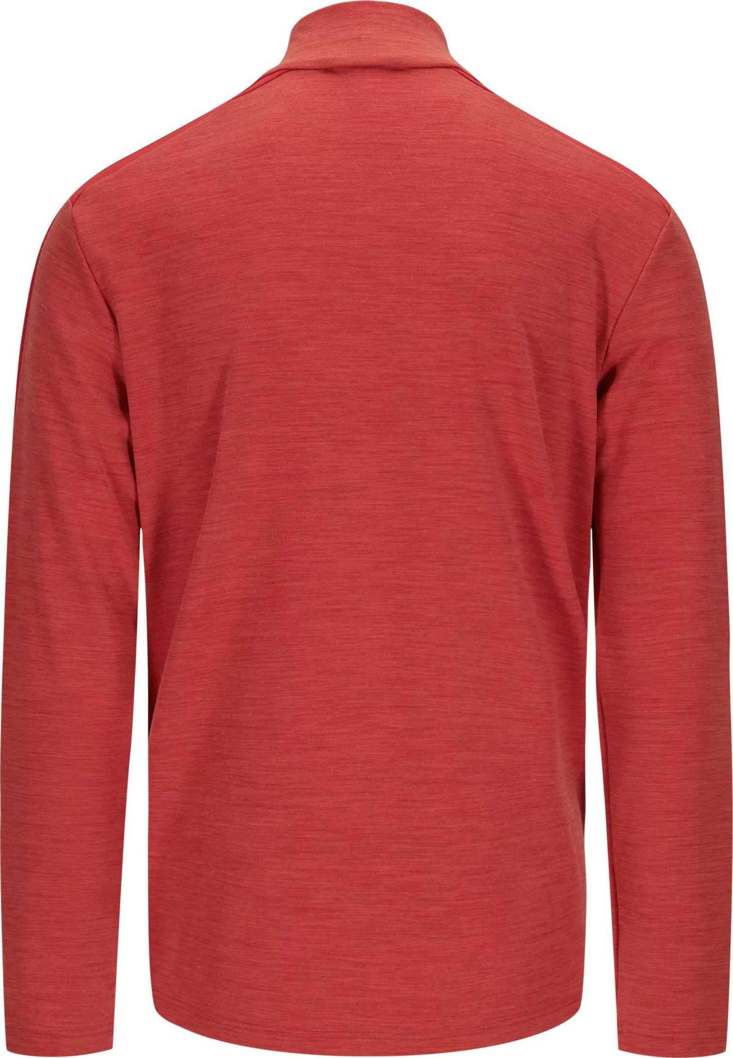 5Mila Half Zip Herre 161/Weathered Red