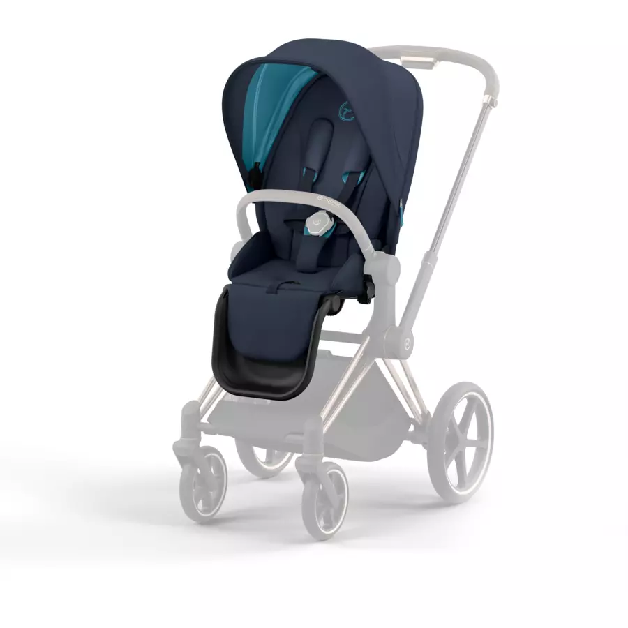 cybex PLATINUM Kombikinderwagen Priam Rosegold Dark Navy Conscious Collection
