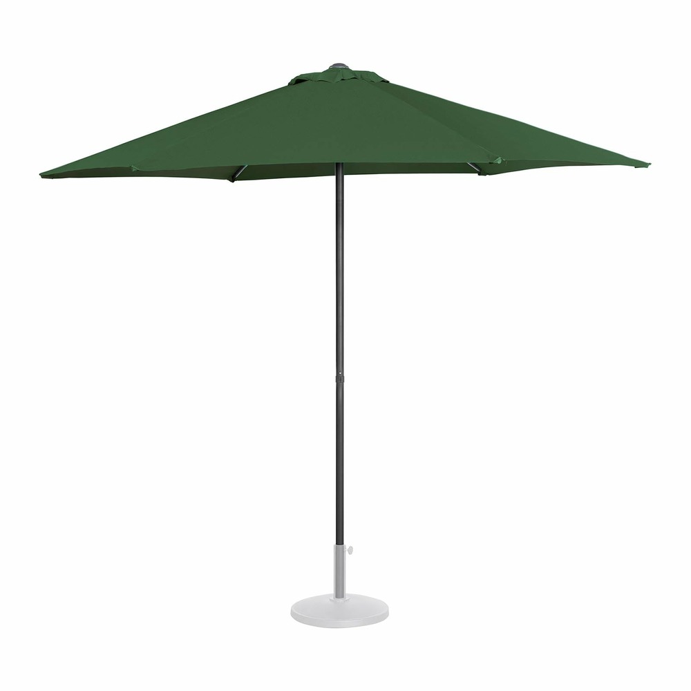 Grand parasol hexagonal diamètre 270 cm vert