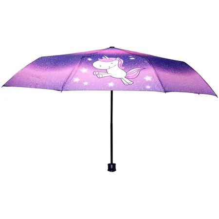 p:os Taschenschirm mit Einhorn Motiv