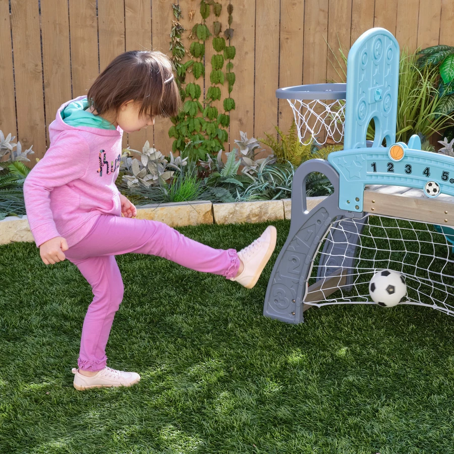 Kidkraft® 5-in-1 Climber Kinderrutsche und Klettergerüst