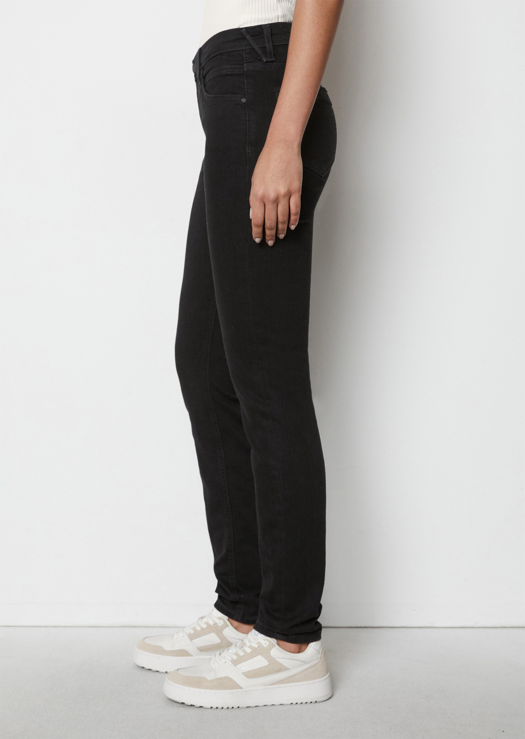 Jeans Modell ALVA slim aus Baumwoll-Mix