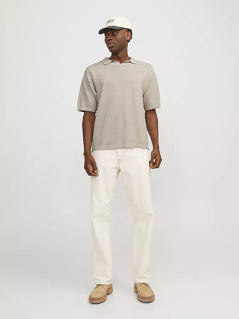 JACK & JONES Poloshirt JORLINEN beige