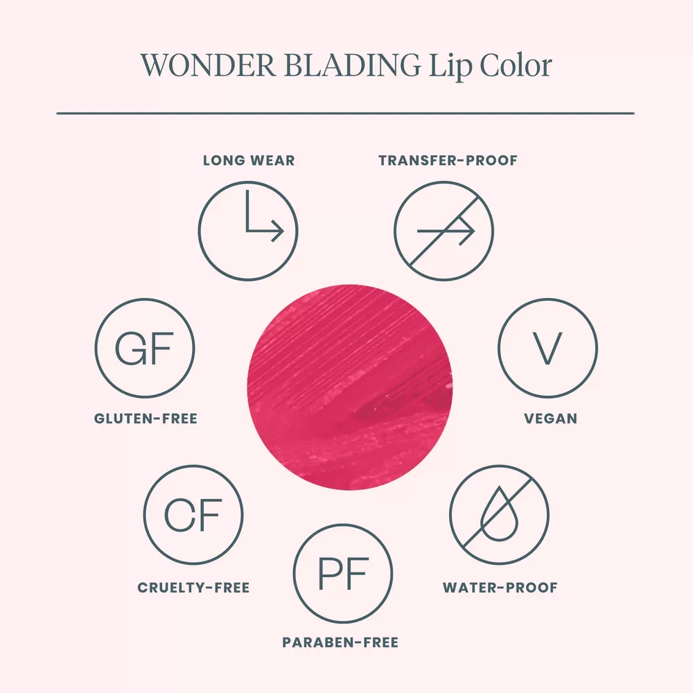 Wonderskin Blading Lip Stain Masque - SWEETHEART