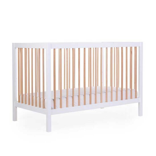 Lit bébé 60x120   Blanc Naturel        de               Childhome