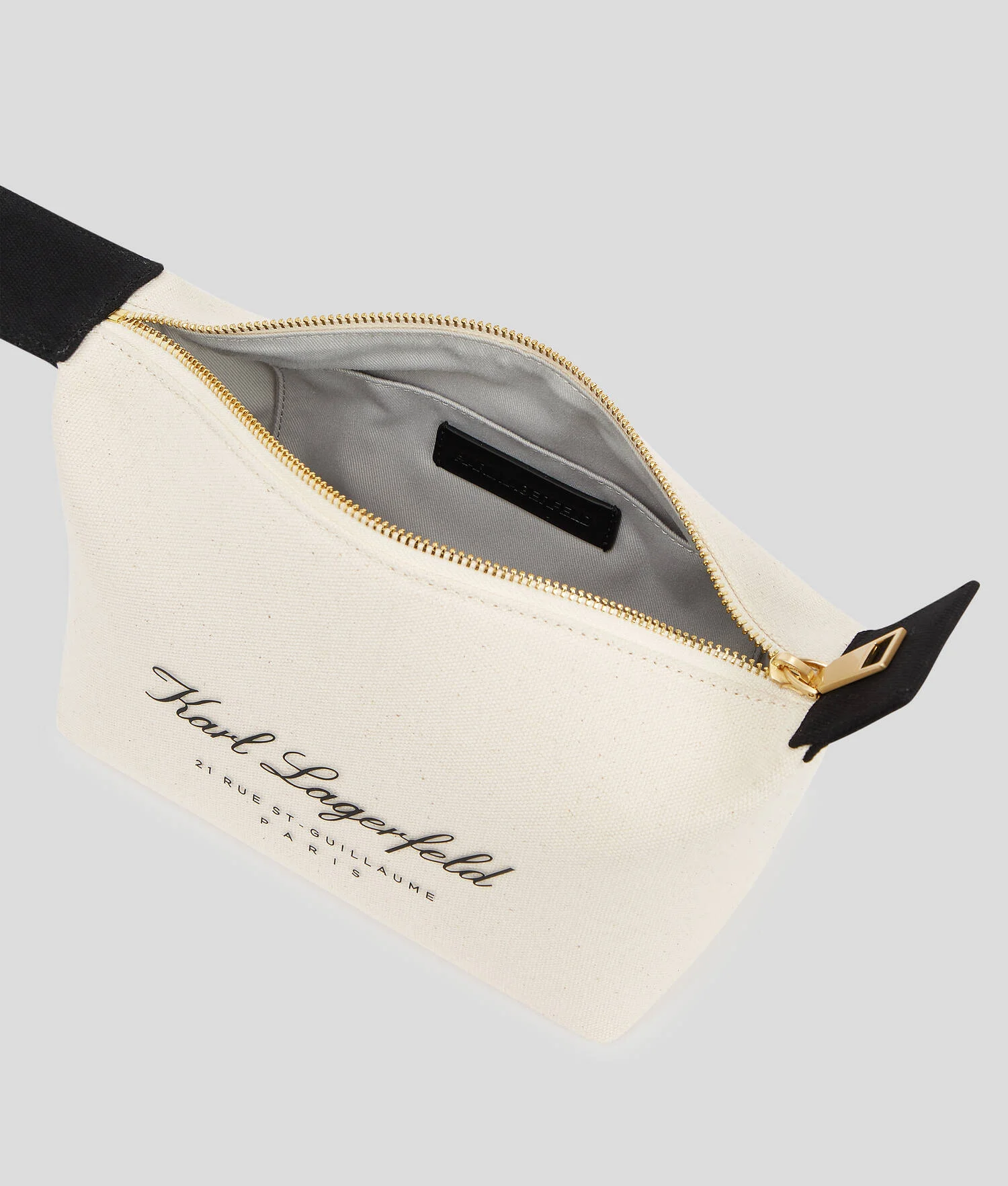 POCHETTE EN TOILE HOTEL KARL - Naturel