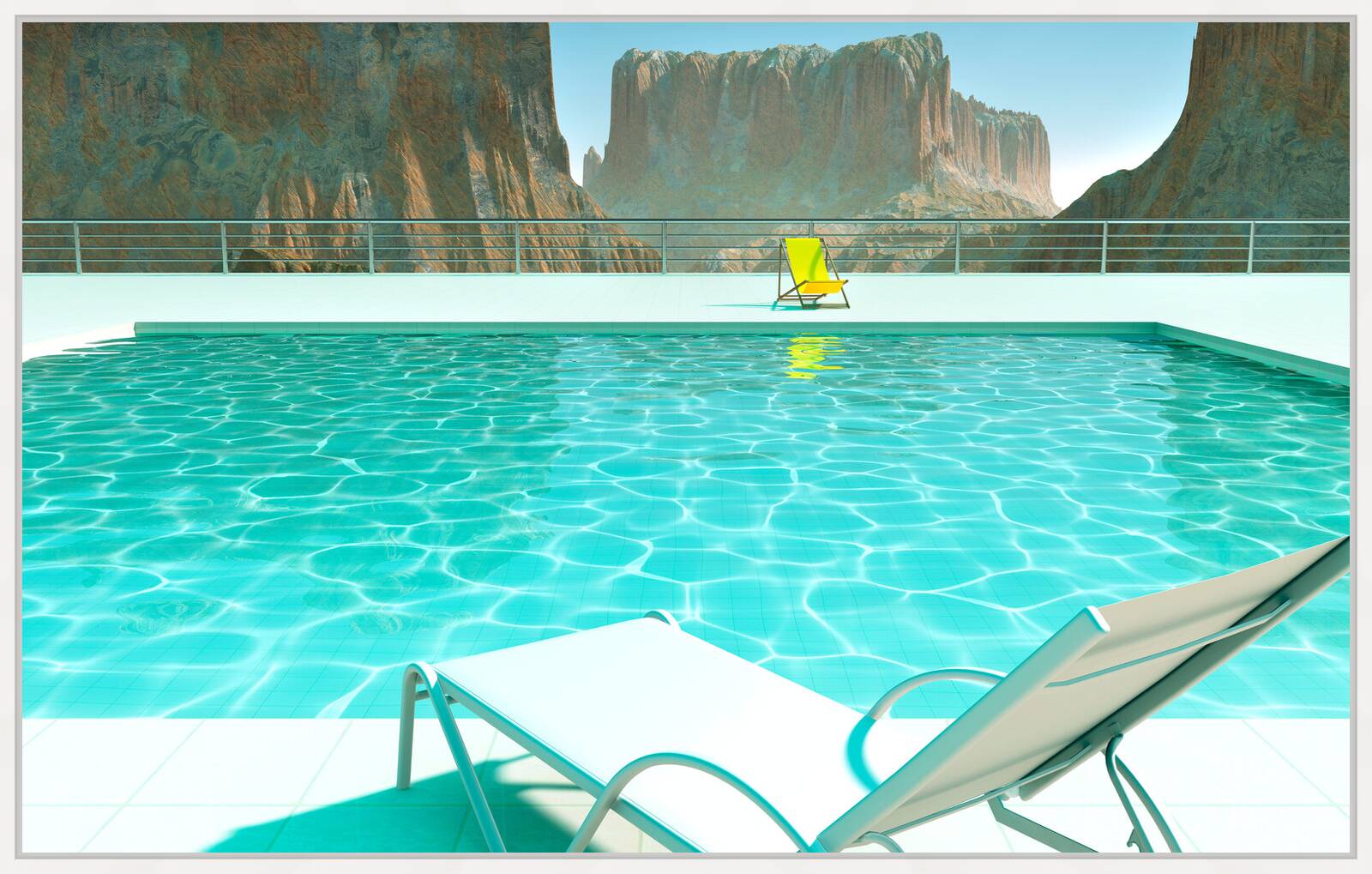 Pool 11 by Carl Miller - Limited Edition. Edition of: 150. Signed.