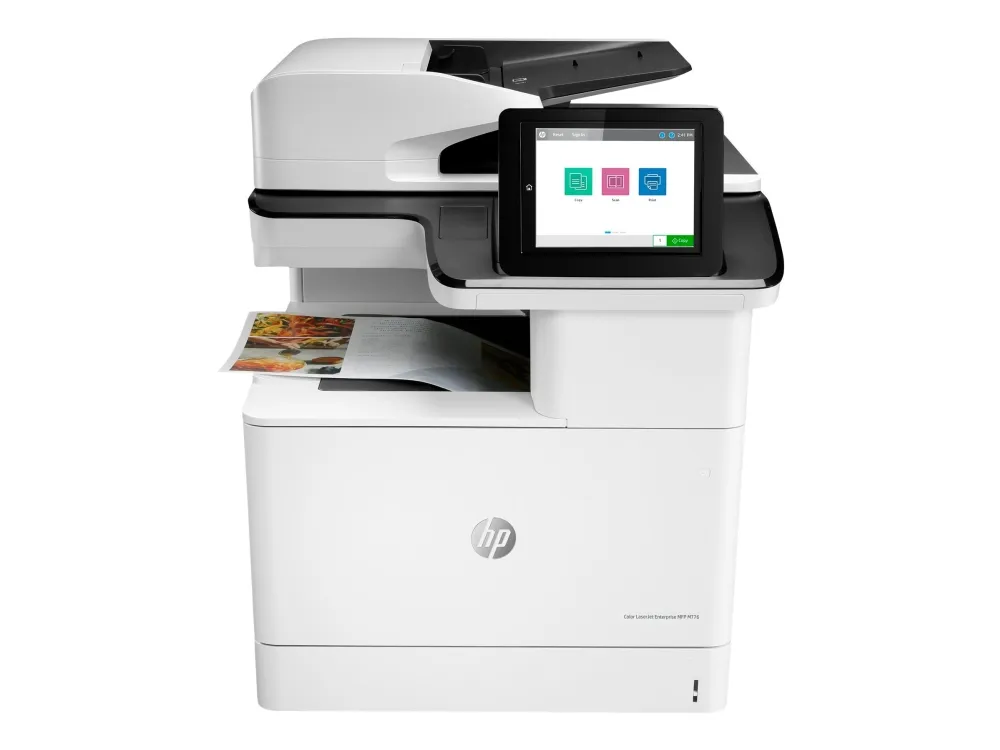 HP Color LaserJet Enterprise MFP M776dn - Multifunktionsprinter - farve - laser - 297 x 864 mm (original) - A3 (medie) - op til 46 spm (kopiering) - op til 46 spm (udskriver) - 650 ark - USB 2.0, Gigabit LAN, USB 2.0 vært