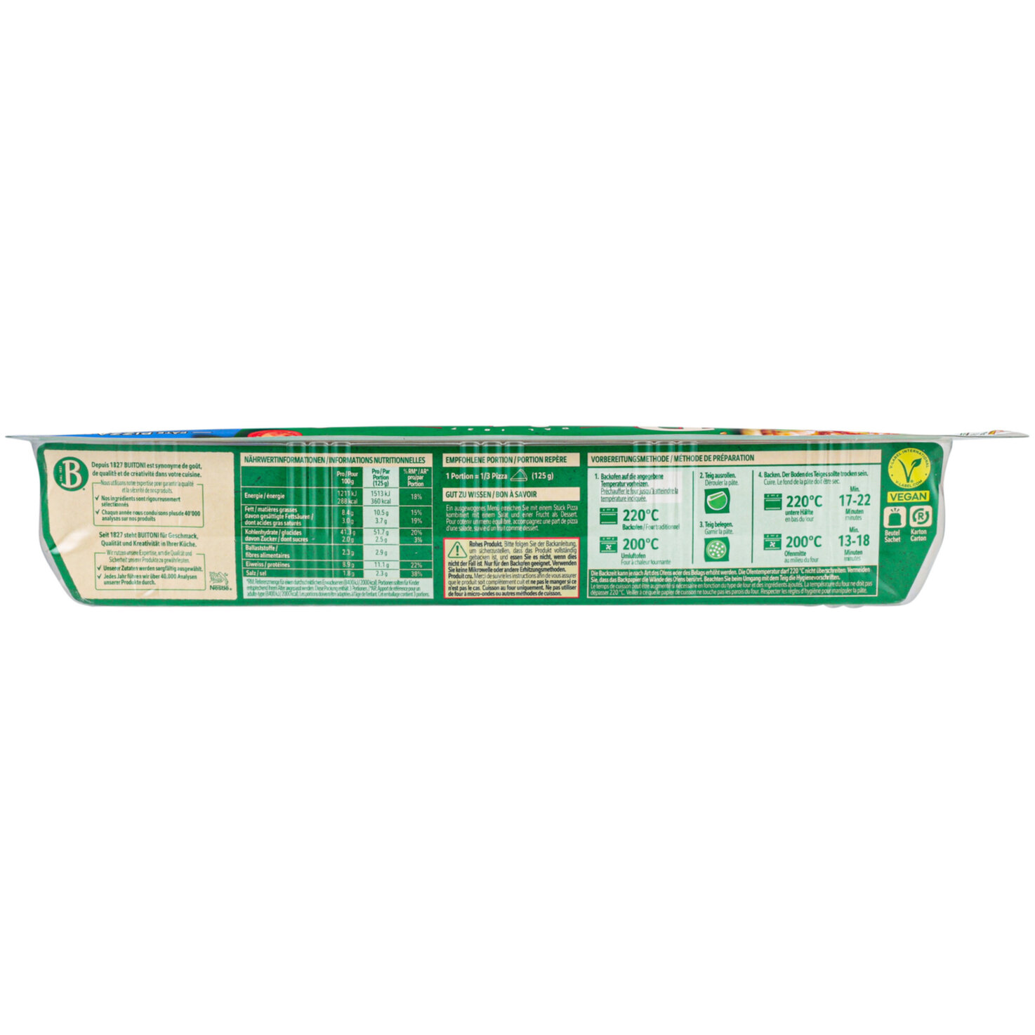 Buitoni Pizzateig rund Extra