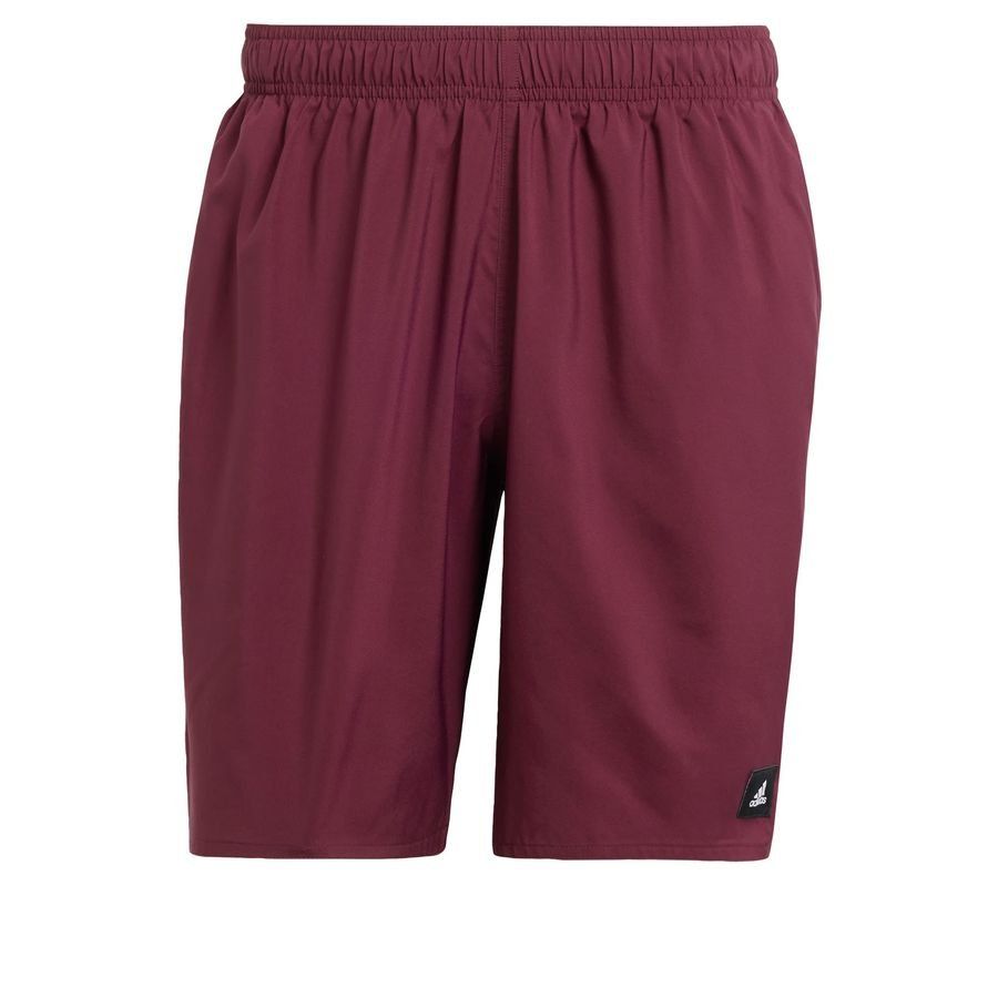Adidas Short de bain uni de longueur classique CLX