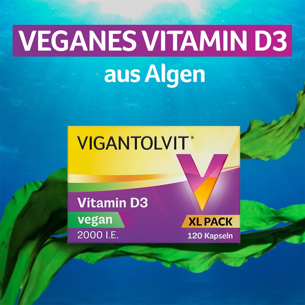 VIGANTOLVIT® 2000 I.E. Vitamin D3 vegan - Jetzt 10% Rabatt mit dem Code vigantolvit10 sparen*