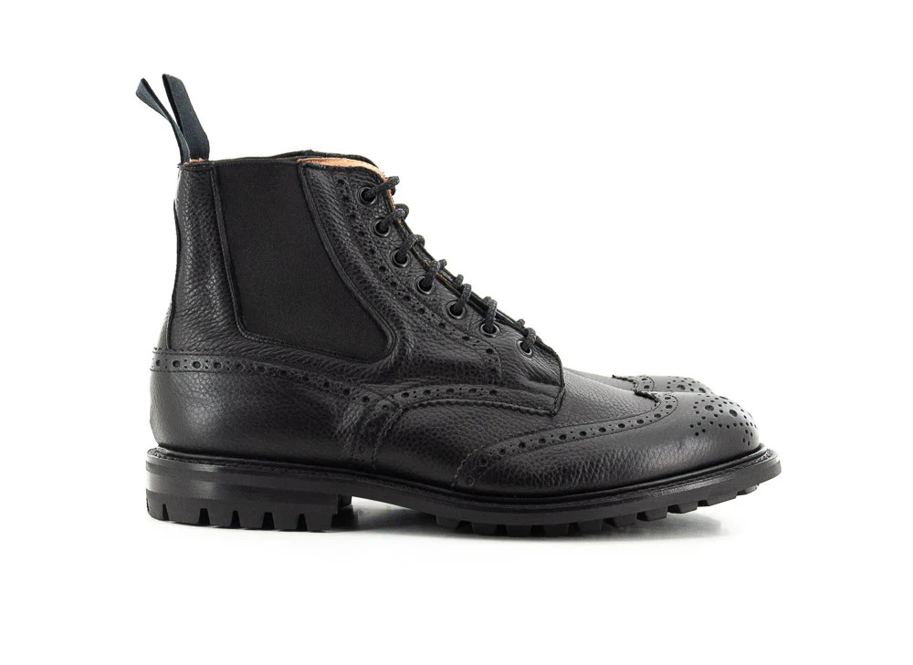TRICKERS - ELLIS BOOTS BLACK