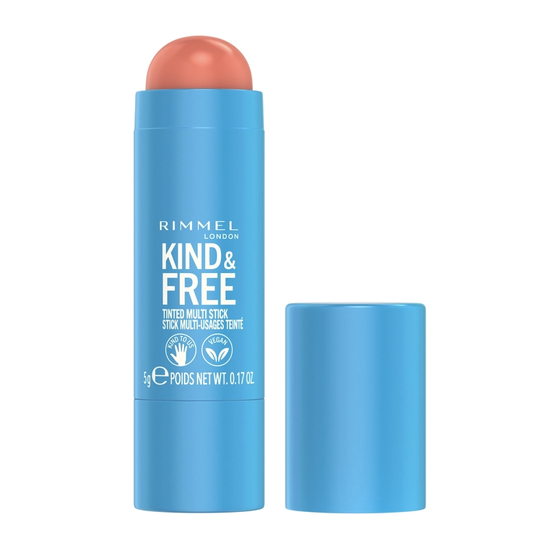 RIMMEL Kind & Free Multi Stick 5 gr. - 002 Peachy Cheeks